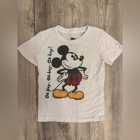 Disney Other - Disney Mickey Mouse Kids T-Shirt - White